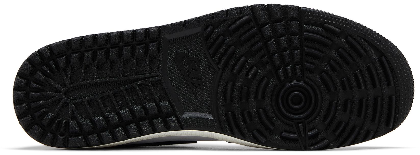 [DQ0660-105] MENS AIR JORDAN RETRO 1 HIGH GOLF 'WHITE UNIVERSITY GOLD VOLT BLACK'