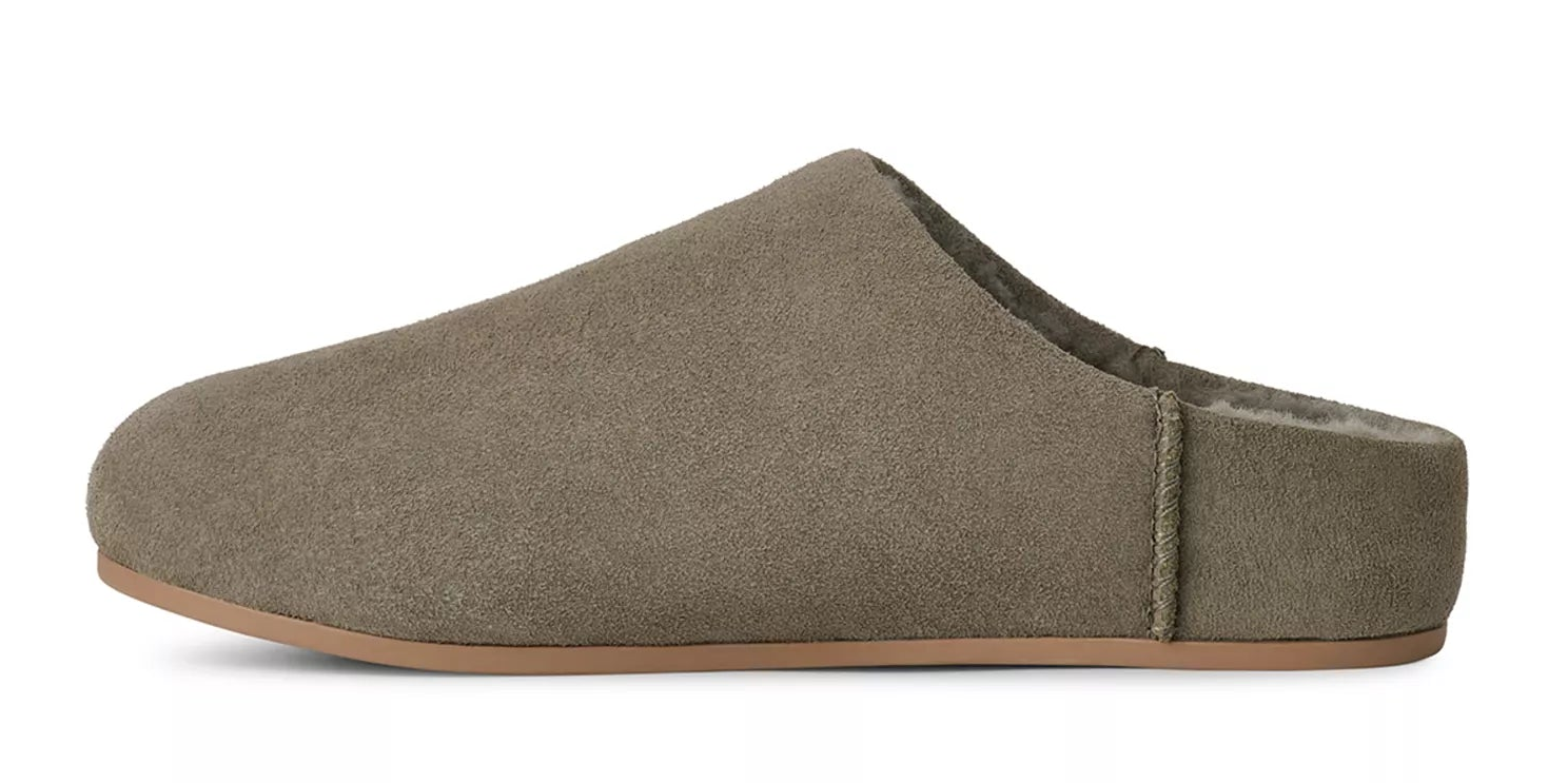[1171390-MSG] WOMENS UGG ELEA SLIP-ON SLIPPER 'MOSS GREEN'