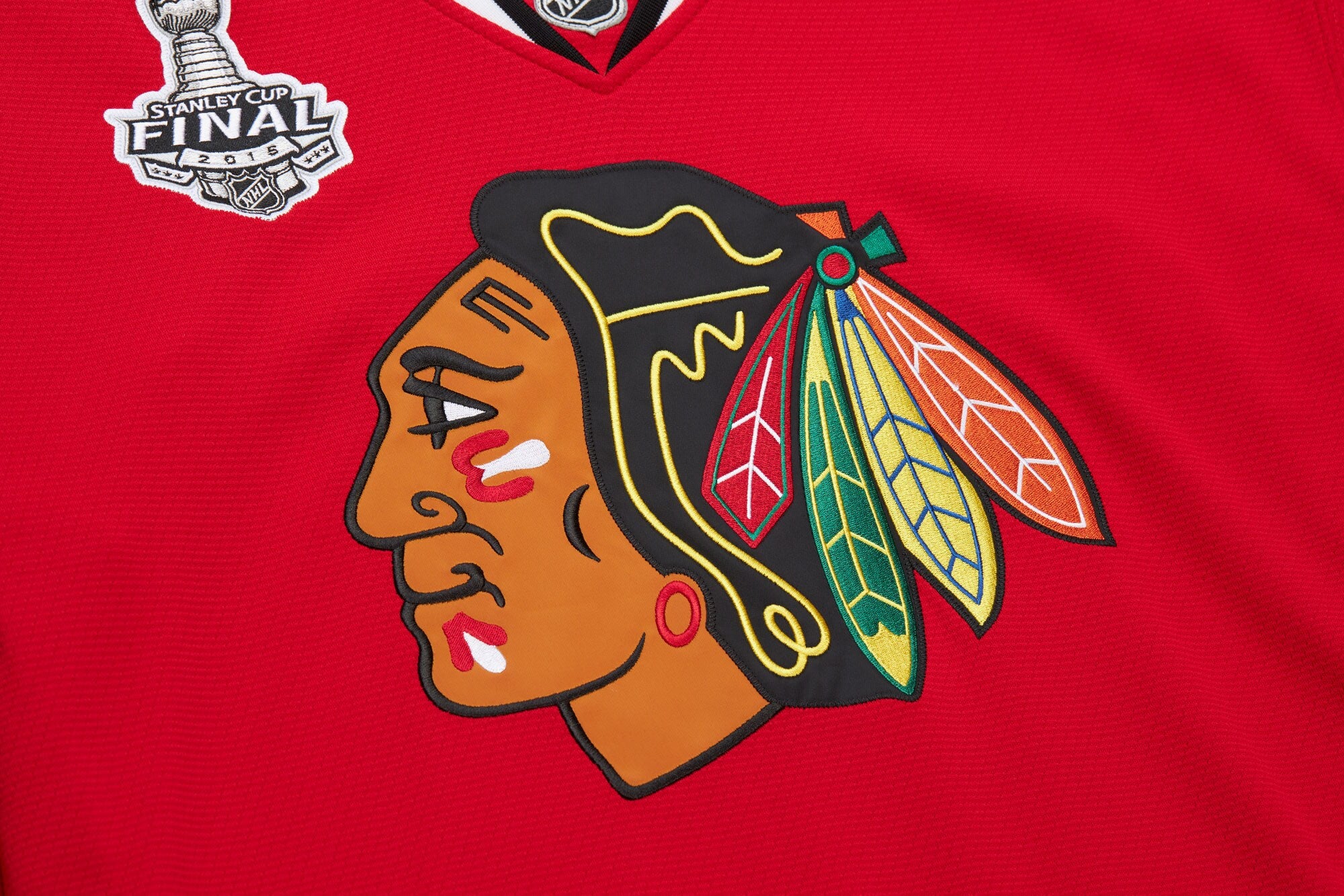 Mens Mitchell & Ness NHL DARK JERSEY BLACKHAWKS 2014 MARIAN HOSSA