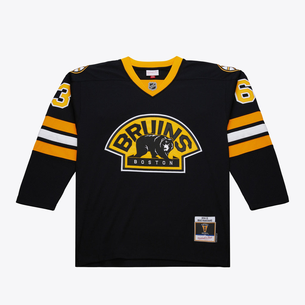 Mens Mitchell & Ness NHL DARK JERSEY BRUINS 2014 BRAD MARCHAND