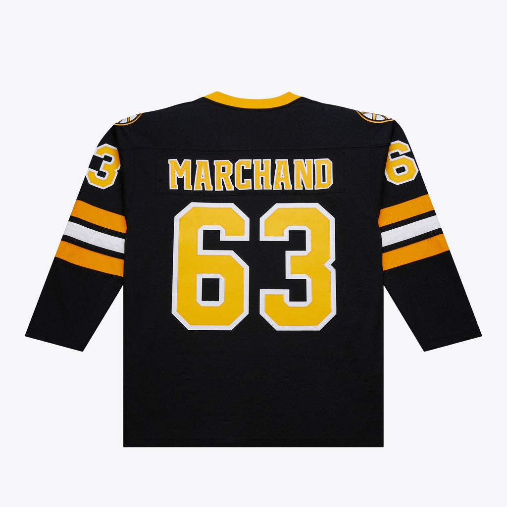 Mens Mitchell & Ness NHL DARK JERSEY BRUINS 2014 BRAD MARCHAND