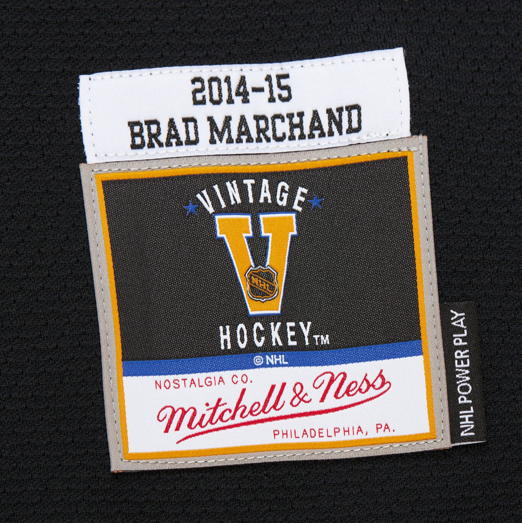 Mens Mitchell & Ness NHL DARK JERSEY BRUINS 2014 BRAD MARCHAND