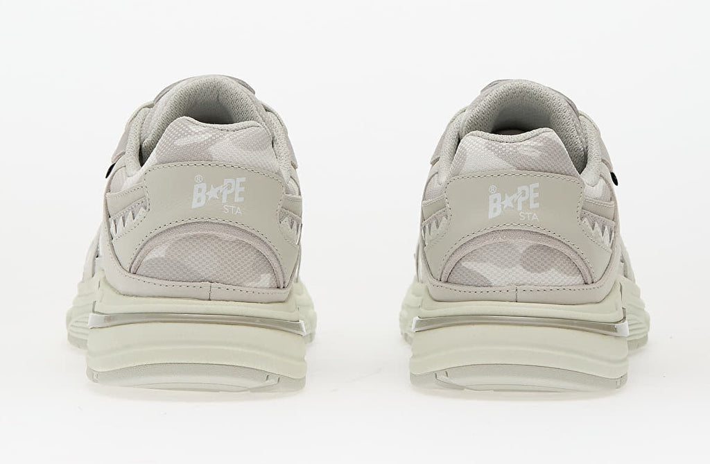 [001FWL301319-MWHT] MENS A BATHING APE BAPE SHARK STA #1 M2 'WHITE'