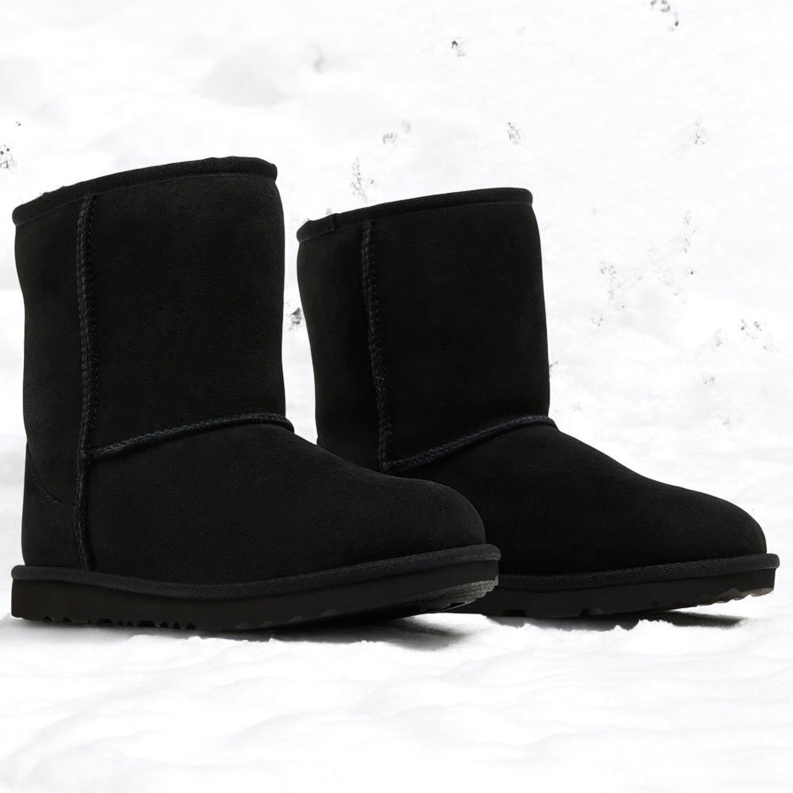 [1017703K-BLK] KIDS UGG CLASSIC II