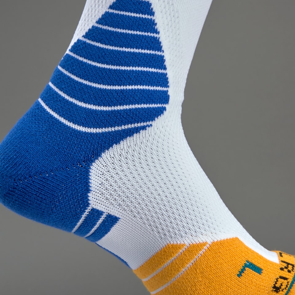[M559D6LCWA-WHT] MENS STANCE NBA GS WARRIORS LOGO CREW SOCKS