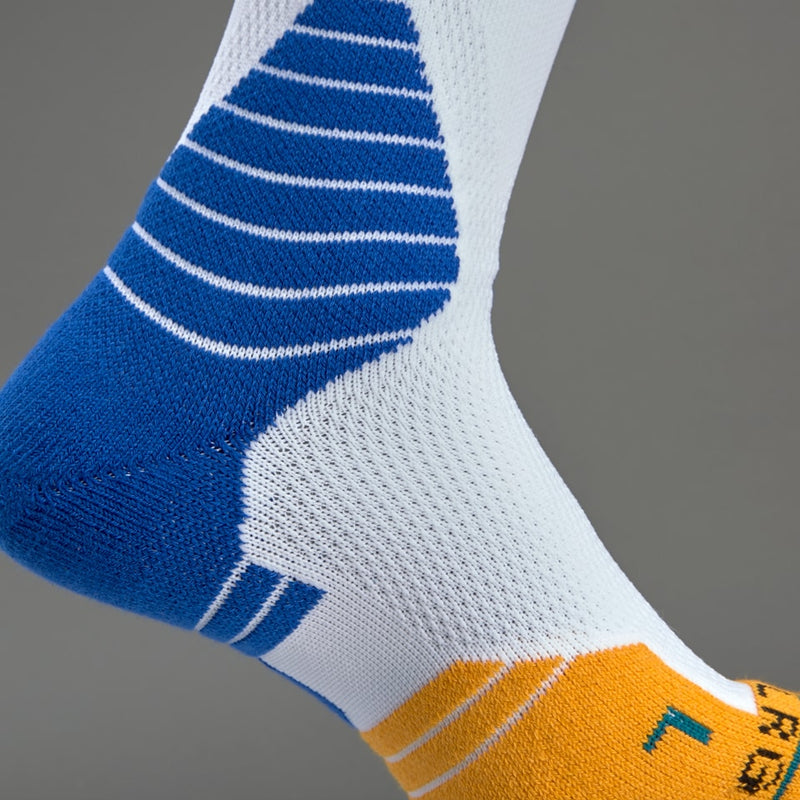 [M559D6LCWA-WHT] MENS STANCE NBA GS WARRIORS LOGO CREW SOCKS
