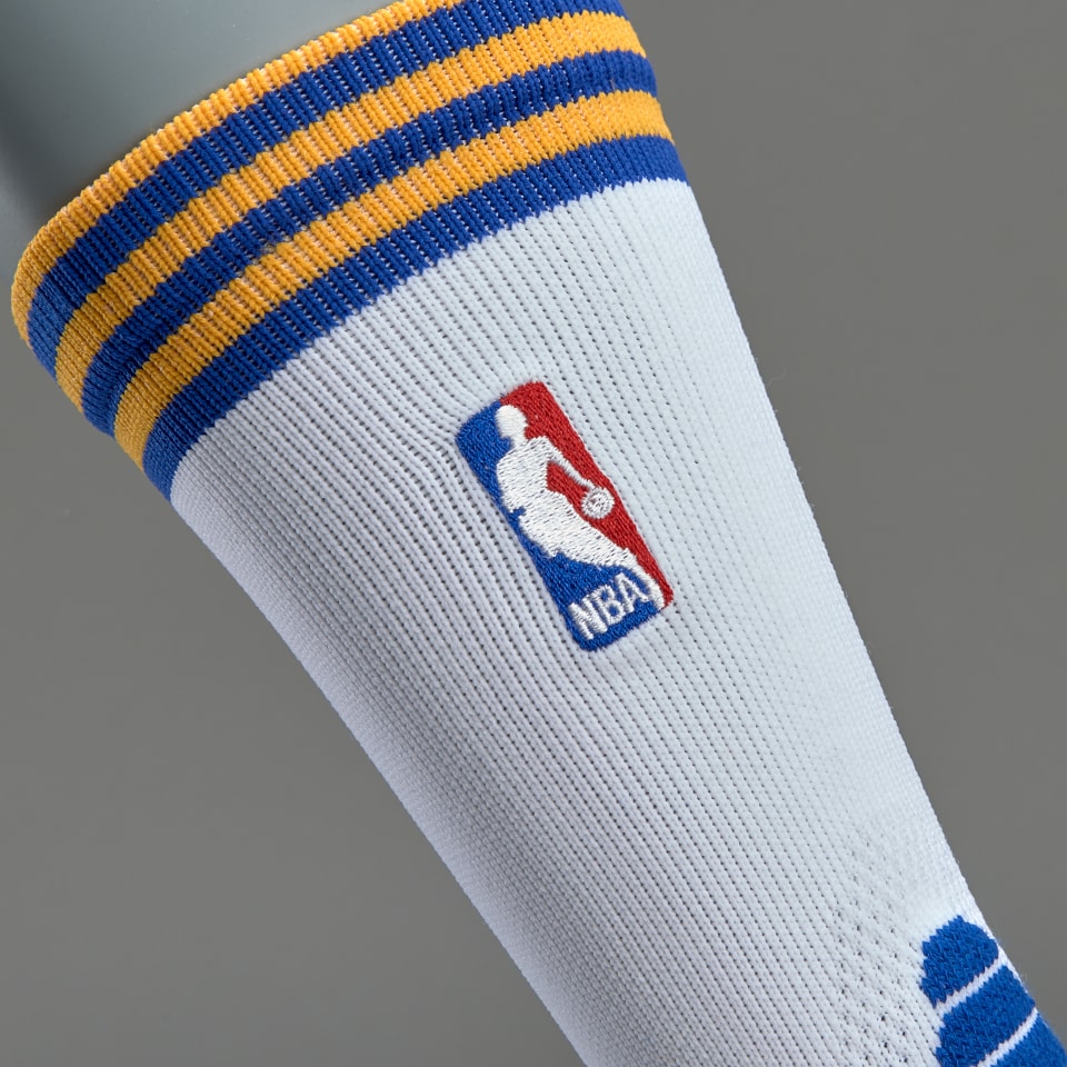 [M559D6LCWA-WHT] MENS STANCE NBA GS WARRIORS LOGO CREW SOCKS