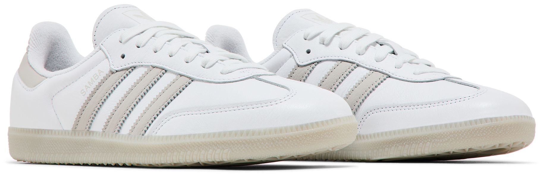 [JI3206] MENS ADIDAS SAMBA OG 'FOOTWEAR WHITE GREY'