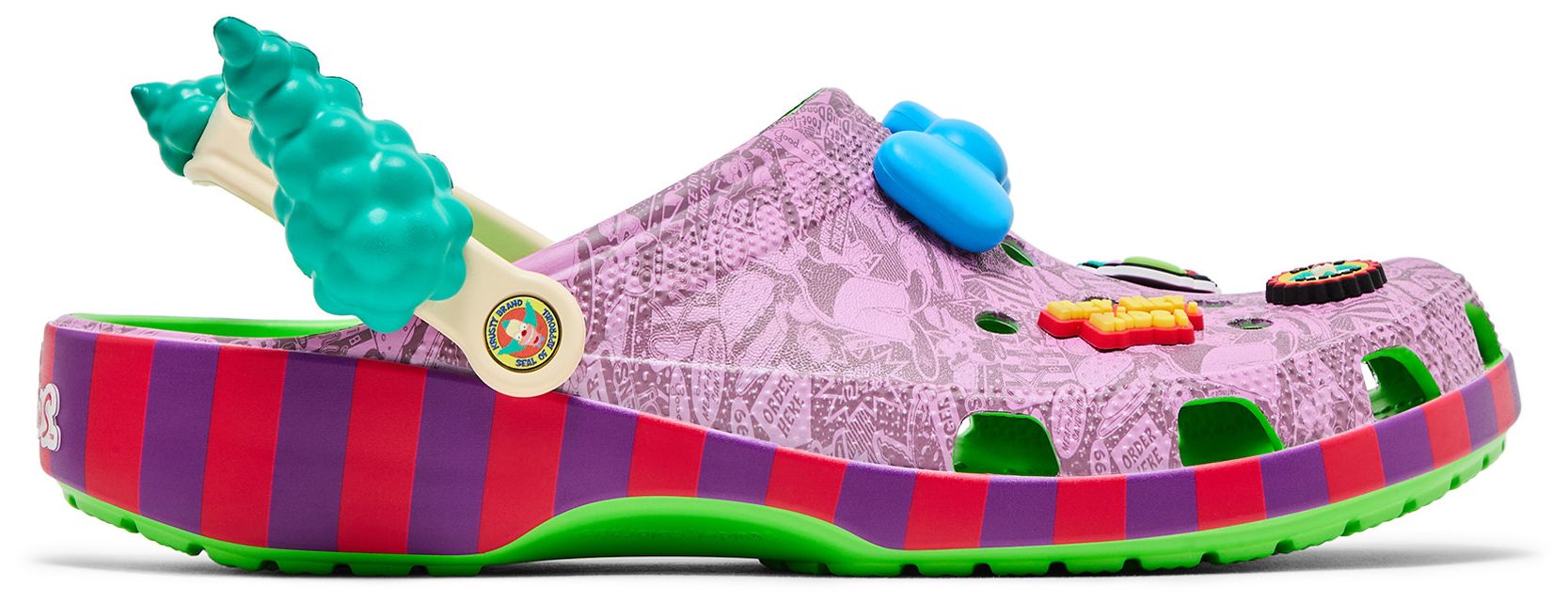 [211107-90H] Mens Crocs Classic Clog 'The Simpsons Krusty the Clown'