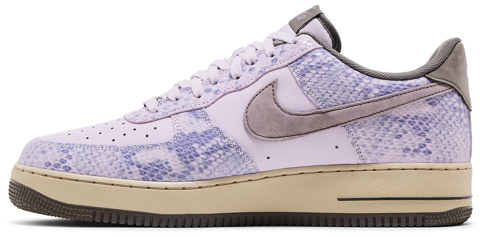 [HF2898-500] MENS NIKE AIR FORCE 1 '07 LV8 'PURPLE SNAKESKIN'