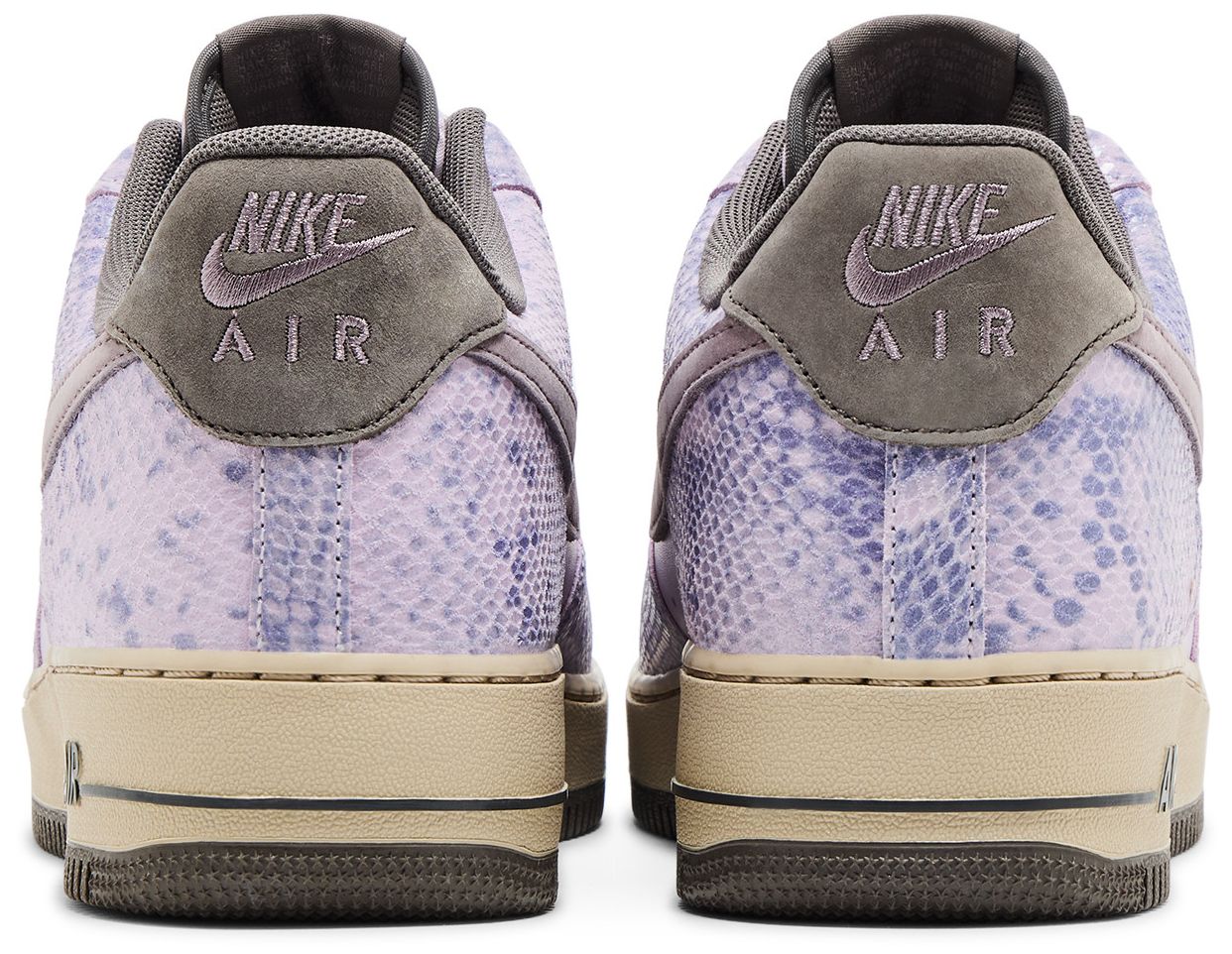 [HF2898-500] MENS NIKE AIR FORCE 1 '07 LV8 'PURPLE SNAKESKIN'