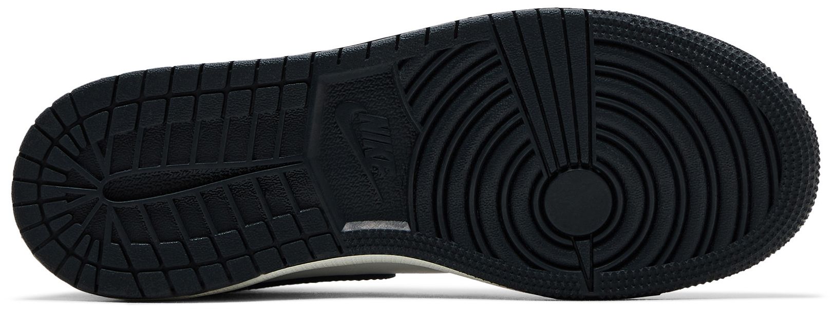 [DQ8423-010] GRADE SCHOOL AIR JORDAN RETRO 1 MID 'OFF NOIR TOE (GS)'