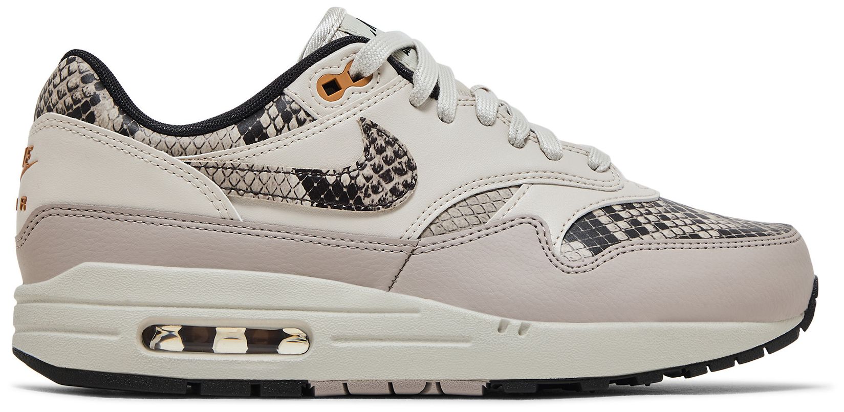[HF5338-100] WOMENS NIKE AIR MAX 1 '87 'SNAKESKIN'