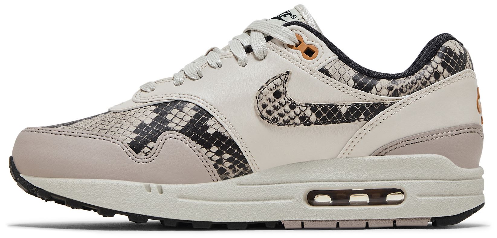 [HF5338-100] WOMENS NIKE AIR MAX 1 '87 'SNAKESKIN'