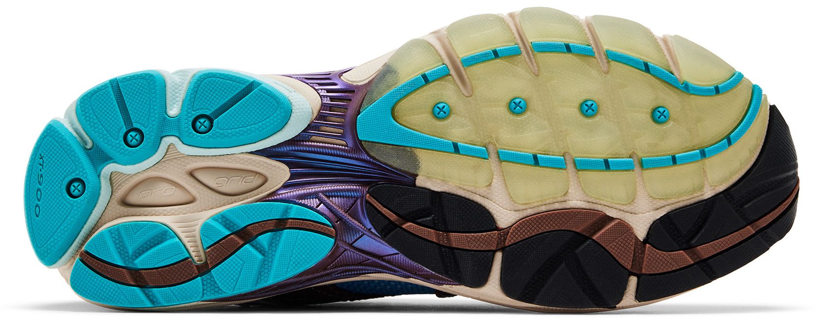 [S70923-1] MENS SAUCONY PROGRID OMNI 9 'FOOTPATROL BLUE BROWN'