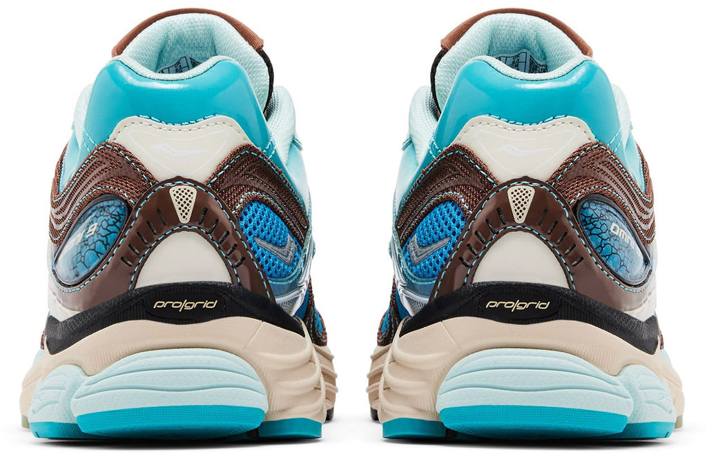 [S70923-1] MENS SAUCONY PROGRID OMNI 9 'FOOTPATROL BLUE BROWN'