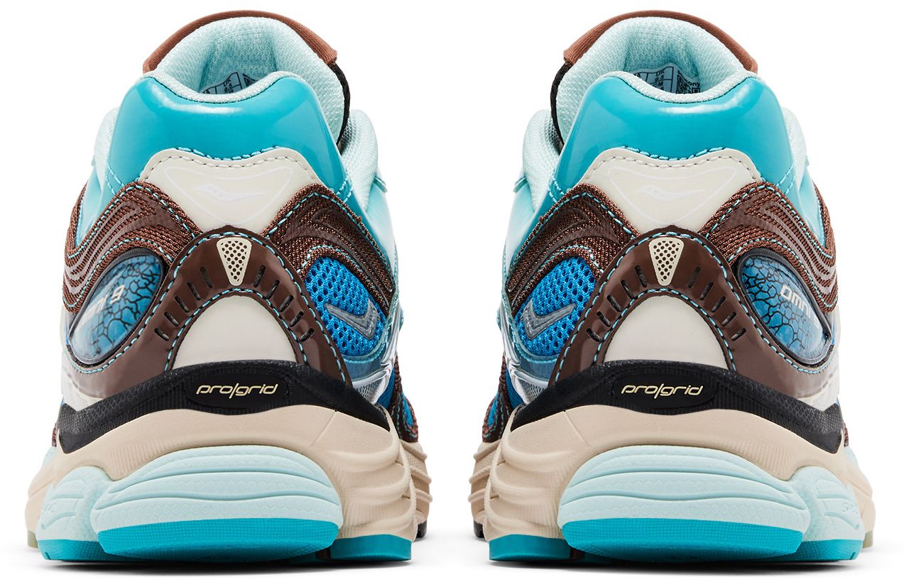 [S70923-1] MENS SAUCONY PROGRID OMNI 9 'FOOTPATROL BLUE BROWN'