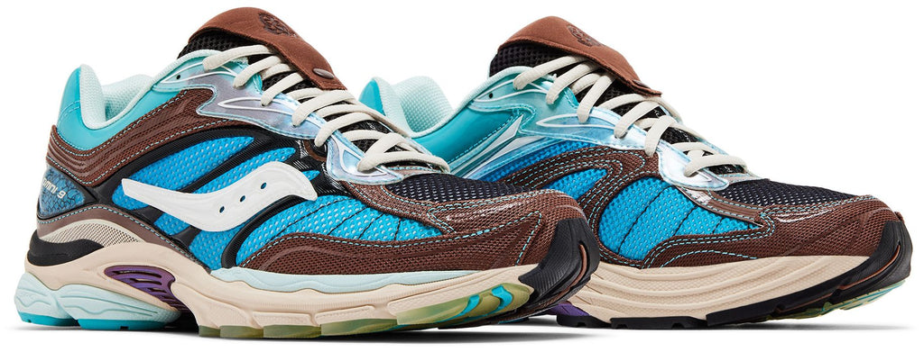 [S70923-1] MENS SAUCONY PROGRID OMNI 9 'FOOTPATROL BLUE BROWN'