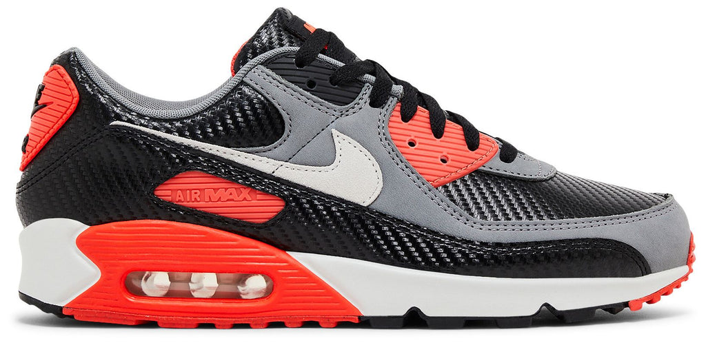 [HM9432-001] MENS NIKE AIR MAX 90 PREMIUM 'CARBON FIBER INFRARED'