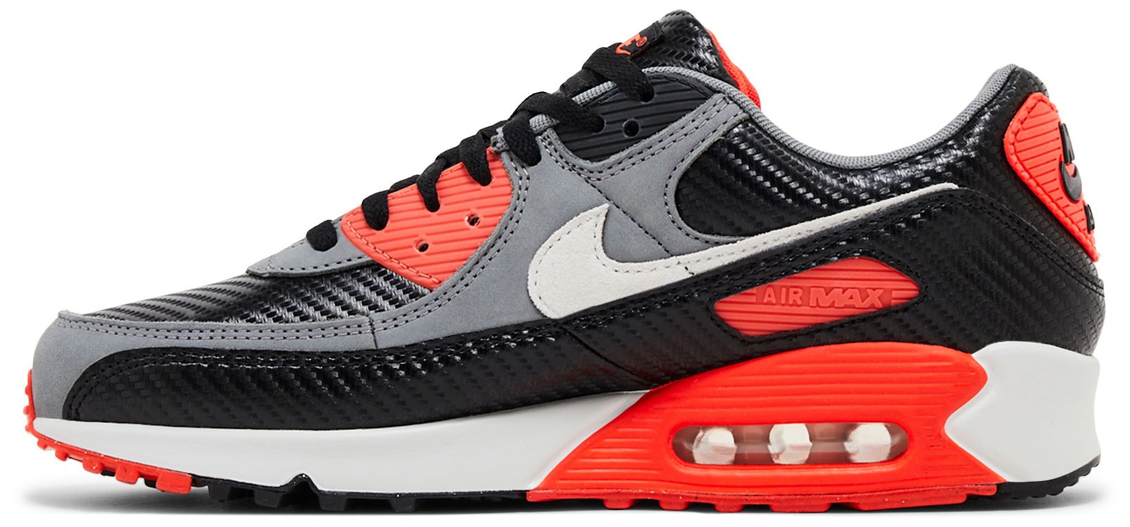 [HM9432-001] MENS NIKE AIR MAX 90 PREMIUM 'CARBON FIBER INFRARED'