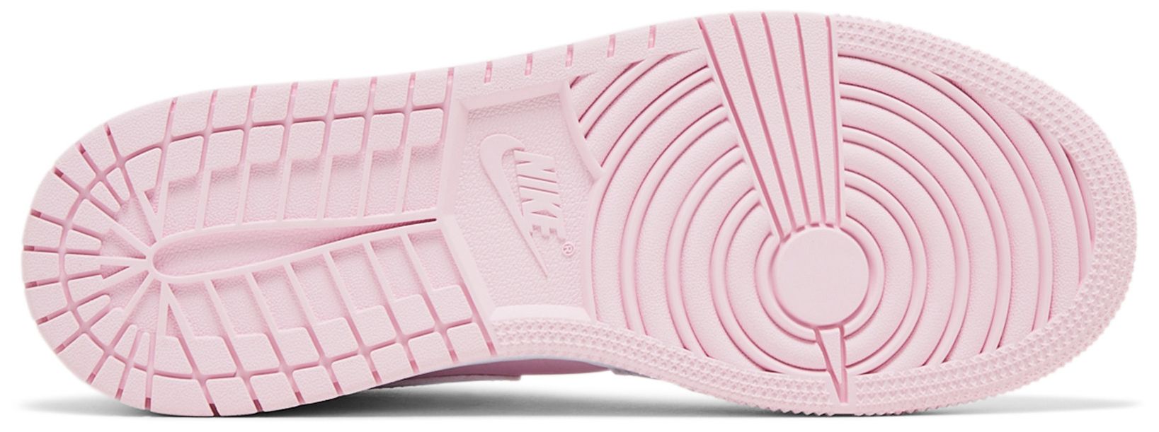 [553560-608] GRADE SCHOOL AIR JORDAN RETRO 1 LOW 'PINK FOAM FIRE RED WHITE (GS)'