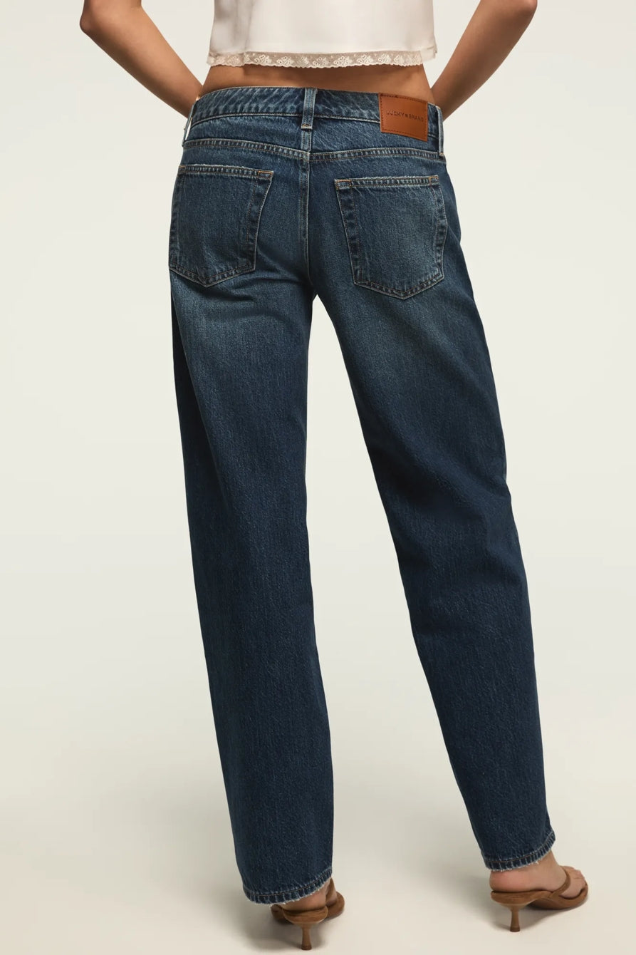 [156820-410] WOMENS LUCKY BRAND THE BAGGY ANKLE LENGTH - NO FILTER WASH