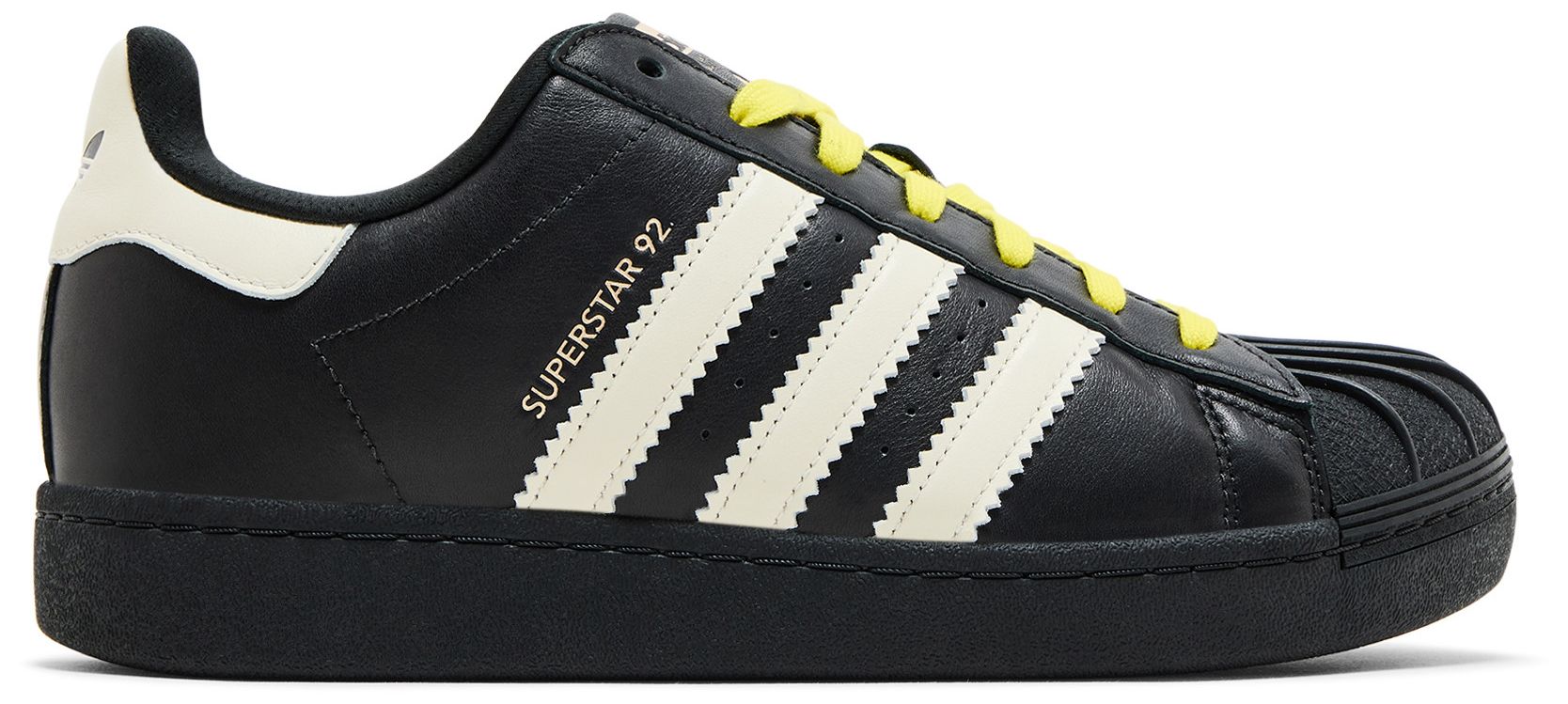 [JI4267] MENS ADIDAS PW SUPERSTAR 92 BY PHARRELL BLACK WHITE
