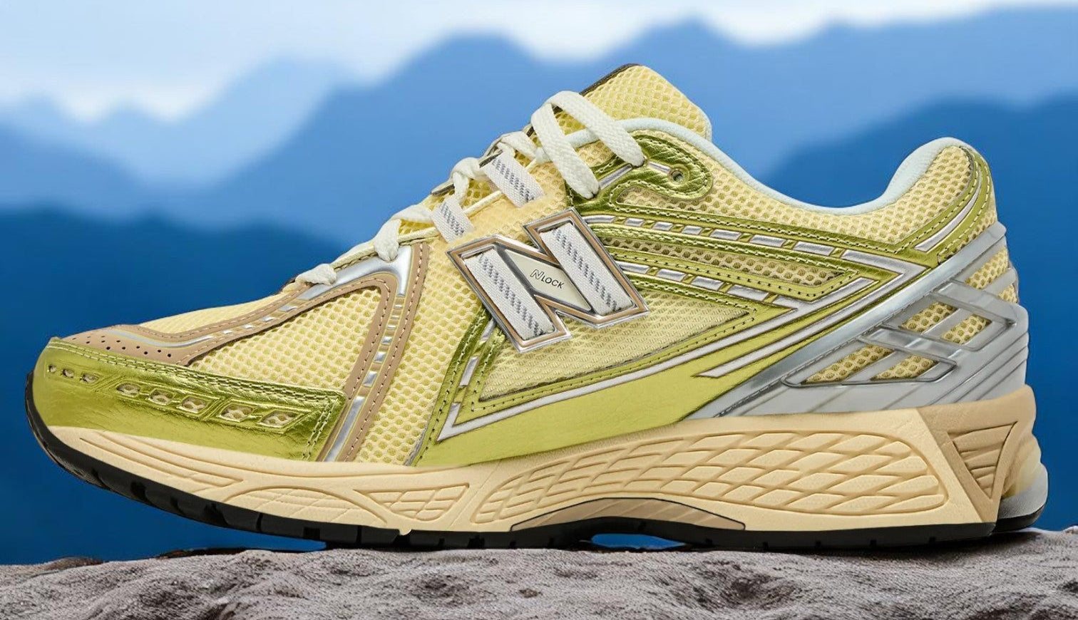 [U1906RND] Mens New Balance 1906R 'Yellow Parchment'