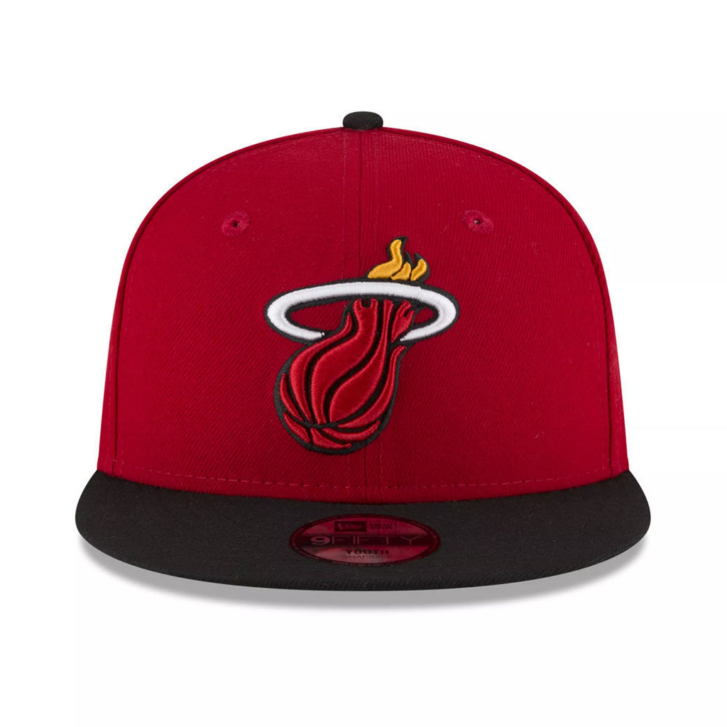 [70557047] Mens New Era NBA MIAMI HEAT 950 SNAPBACK 'ON THE COURT' - RED/BLACK