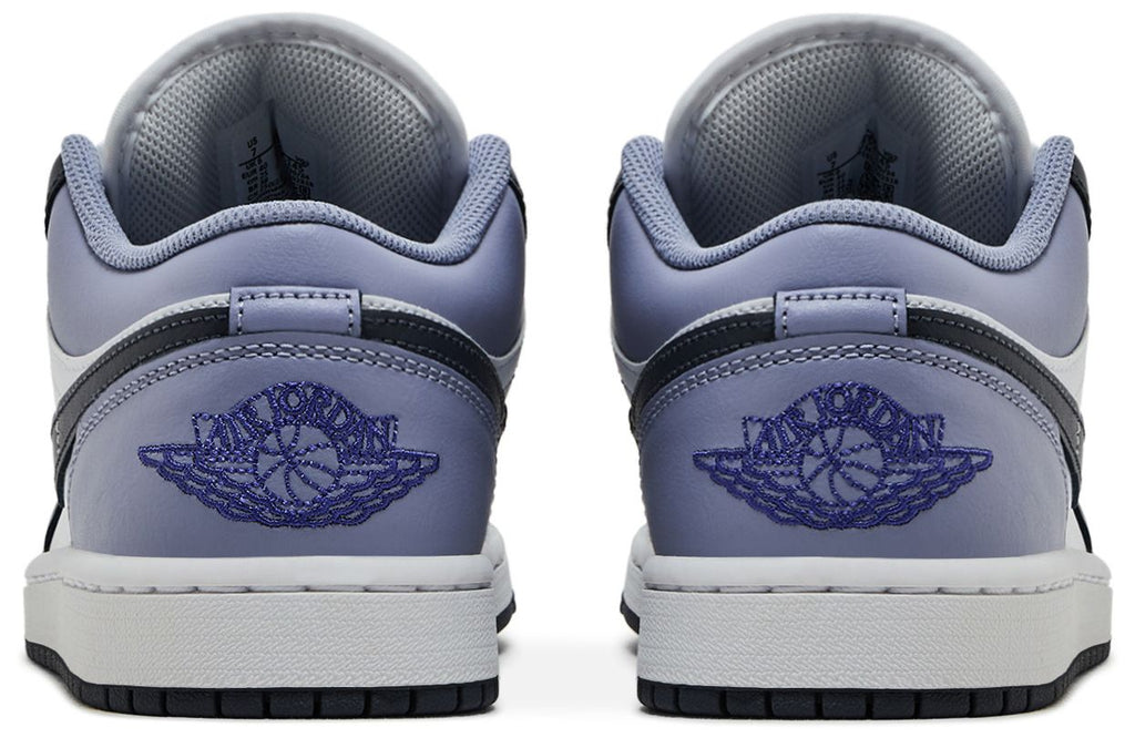 [553558-145] MENS AIR JORDAN RETRO 1 LOW 'WHITE INDIGO HAZE'