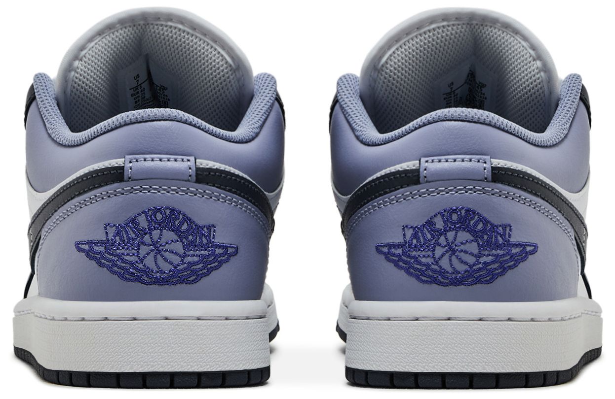 [553558-145] MENS AIR JORDAN RETRO 1 LOW 'WHITE INDIGO HAZE'