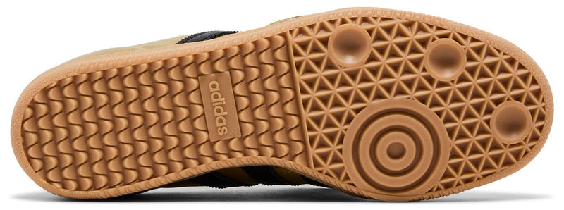 [JH5708] Womens Adidas Samba LT Long Tongue 'Gold Metallic Black Gum'