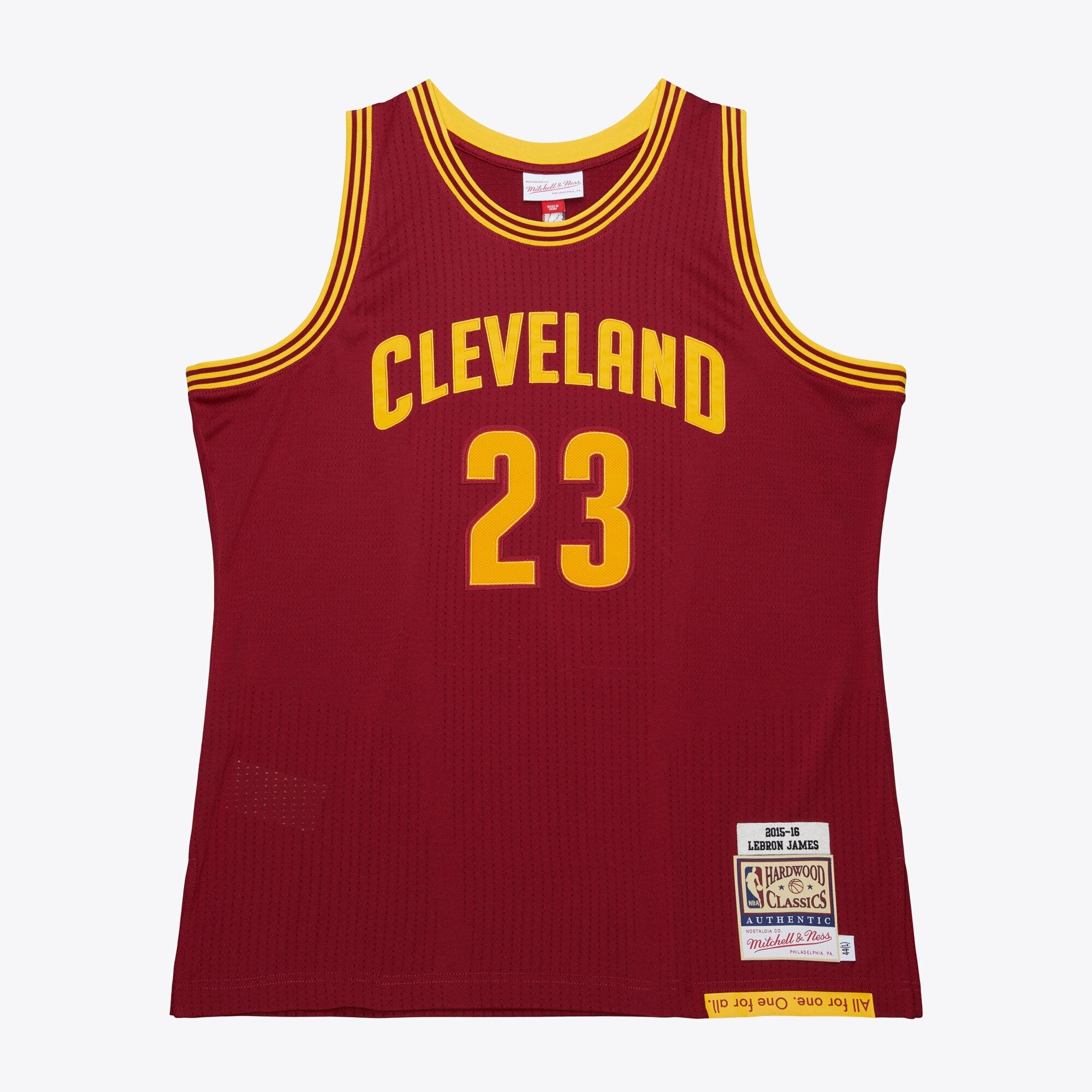 Mens Mitchell & Ness NBA DARK JERSEY CAVALIERS 2015 LEBRON JAMES