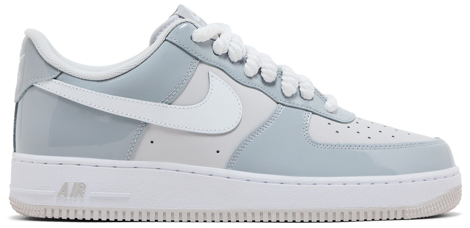 [HV9405-001] MENS NIKE AIR FORCE 1 '07 LV8 'WOLF GREY VAST GREY WHITE'