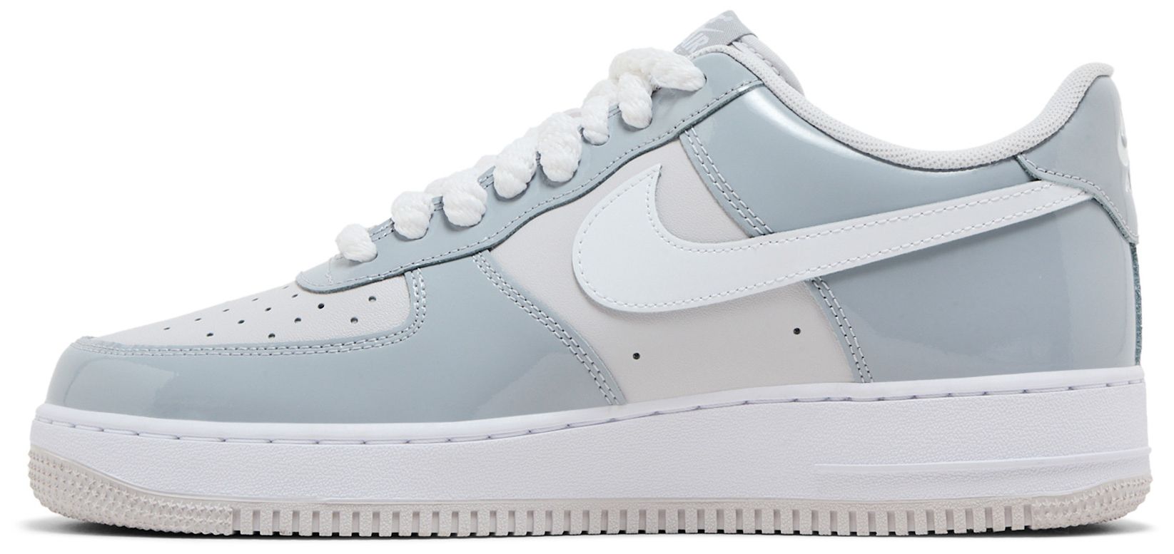 [HV9405-001] MENS NIKE AIR FORCE 1 '07 LV8 'WOLF GREY VAST GREY WHITE'