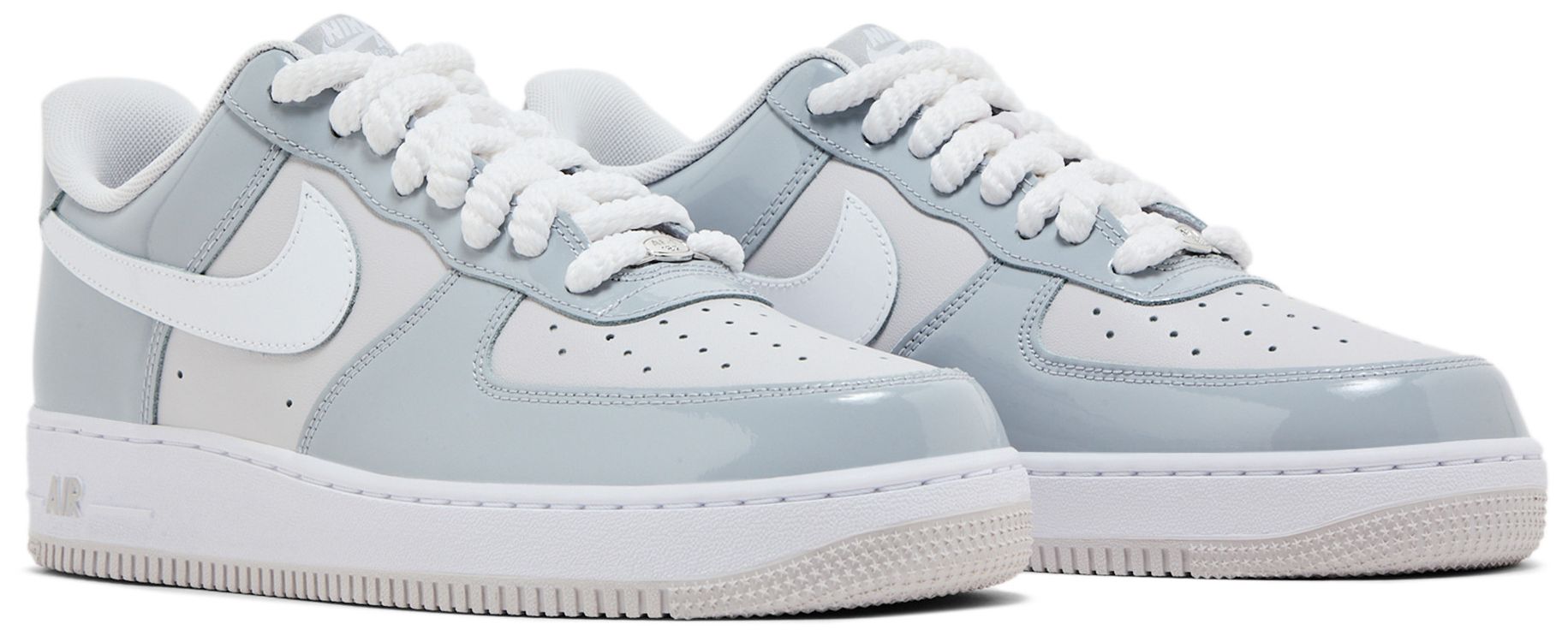 [HV9405-001] MENS NIKE AIR FORCE 1 '07 LV8 'WOLF GREY VAST GREY WHITE'