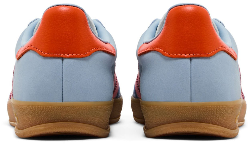 [JI2720] WOMENS ADIDAS GAZELLE INDOOR 'WONDER BLUE SOLAR ORANGE GUM'