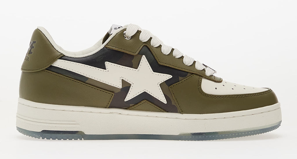 [001FWL801306-MOLD] MENS A BATHING APE BAPE STA ICON #2 M2 'OLIVE DRAB CAMO'