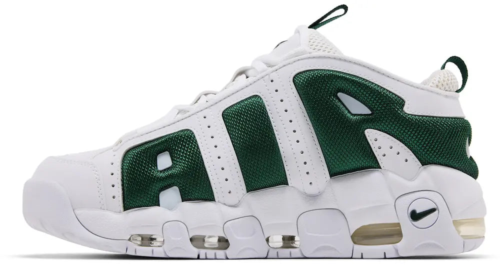 [FZ3055-102] MENS NIKE AIR MORE UPTEMPO LOW 'WHITE FIR'