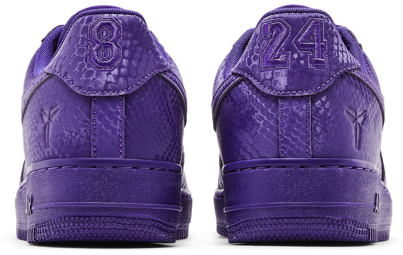 [IB0018-500] MENS NIKE AIR FORCE 1 LOW 'KOBE BRYANT COURT PURPLE'