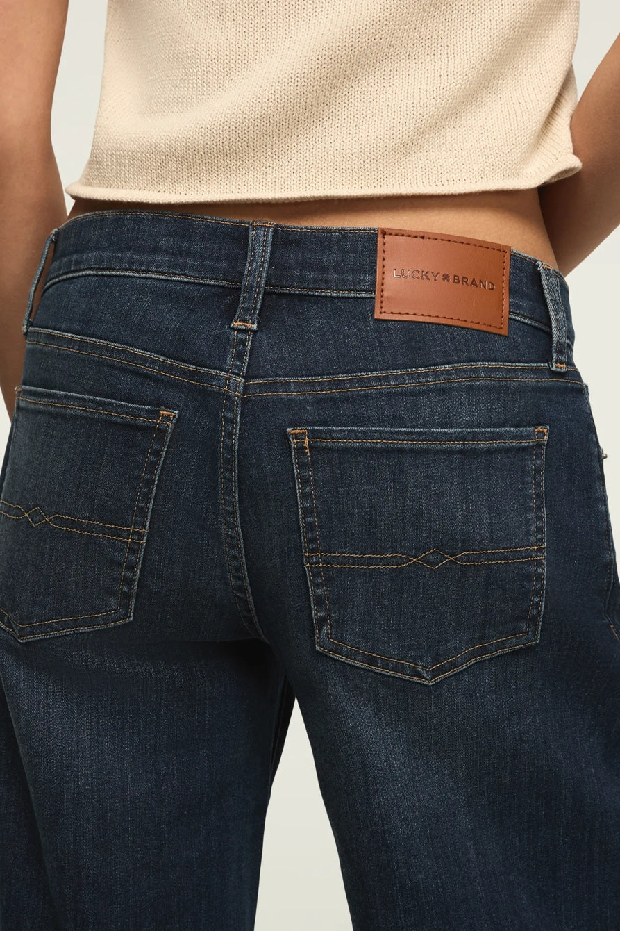 [162987-410] WOMENS LUCKY BRAND MID RISE SWEET WIDE LEG - NEW HEIGHTS WASH