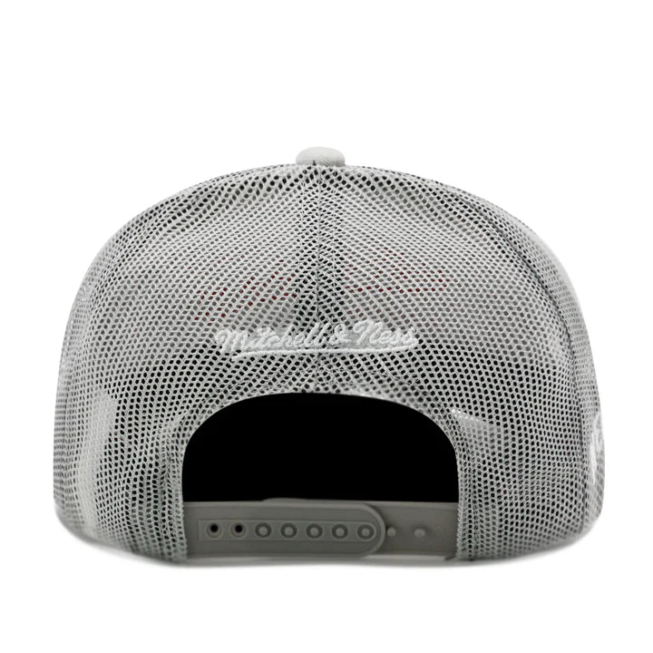 MENS MITCHELL & NESS MLB CURVEBALL TRUCKER COOP YANKEES - GREY