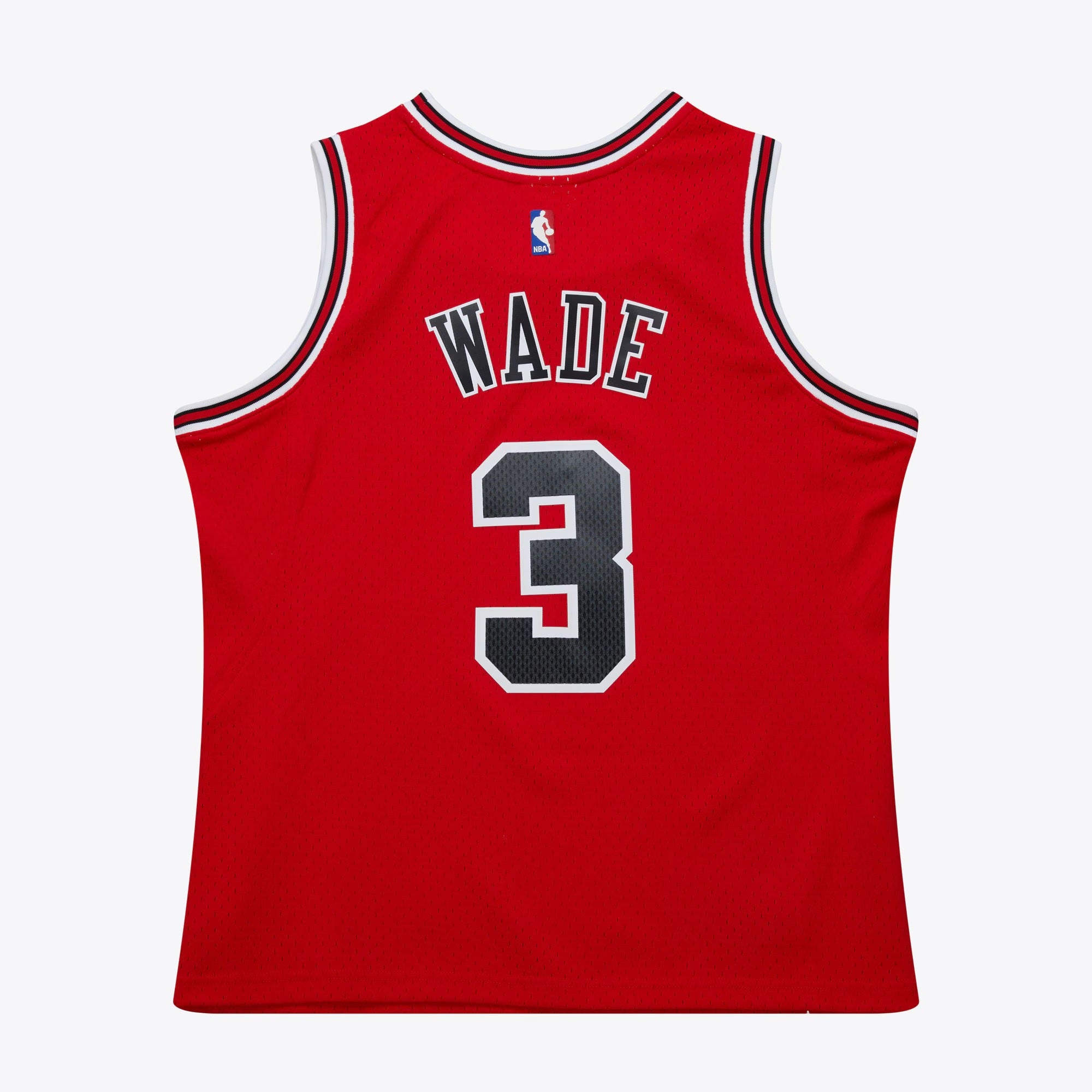 MENS MITCHELL & NESS NBA DARK JERSEY BULLS 2016 DWYANE WADE