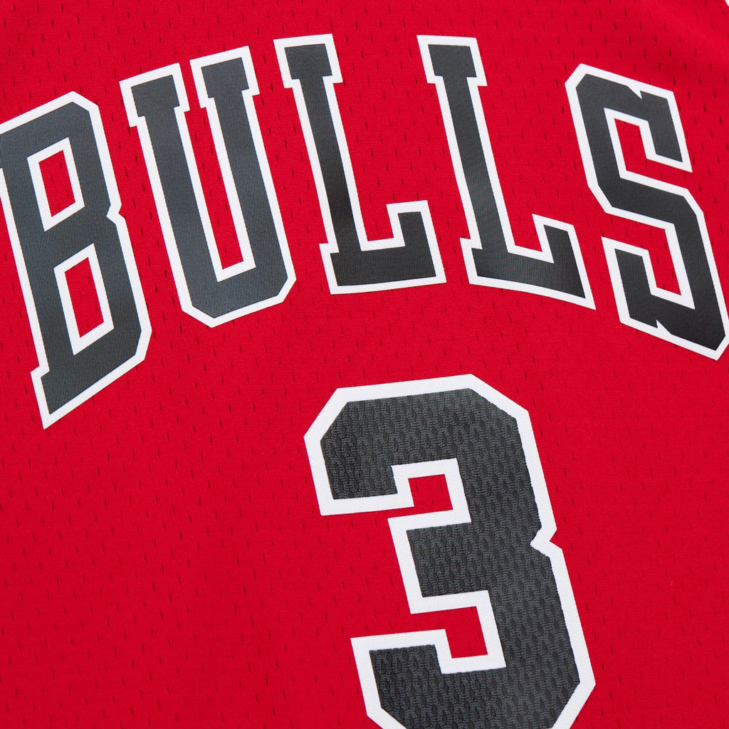 MENS MITCHELL & NESS NBA DARK JERSEY BULLS 2016 DWYANE WADE