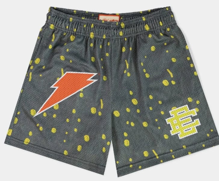 [SHGATMSH-BLKLIM] MENS ERIC EMANUEL EE SHORTS GATORADE