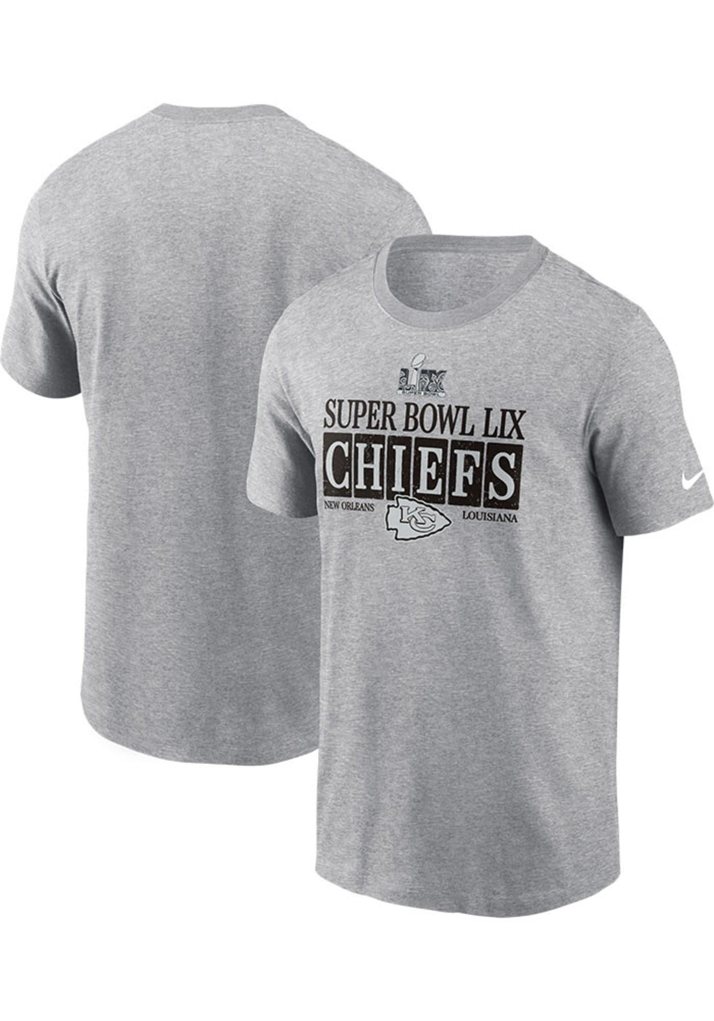 [NP9906G7GXY2W] MENS NIKE CHIEFS 2024 SUPER BOWL PARTICIPANT TEE