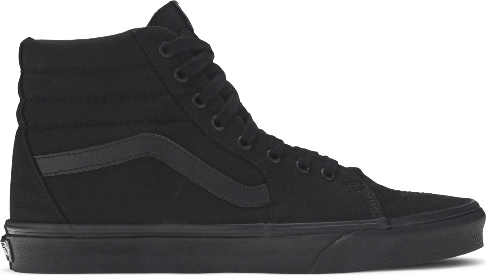 [VN000TS9BJ4] Mens Vans Sk8-Hi Canvas 'Triple Black'