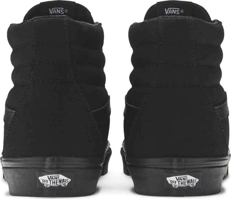 [VN000TS9BJ4] Mens Vans Sk8-Hi Canvas 'Triple Black'