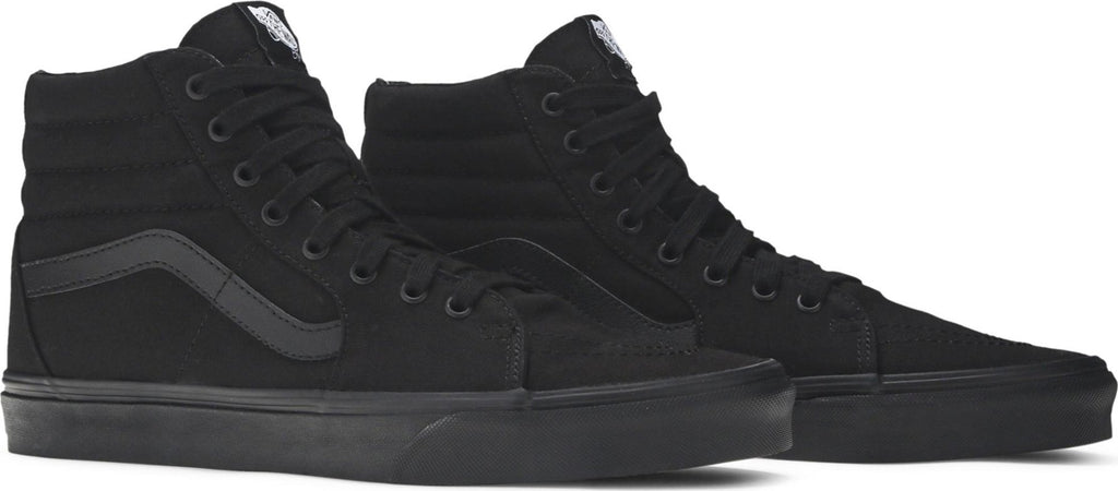 [VN000TS9BJ4] Mens Vans Sk8-Hi Canvas 'Triple Black'