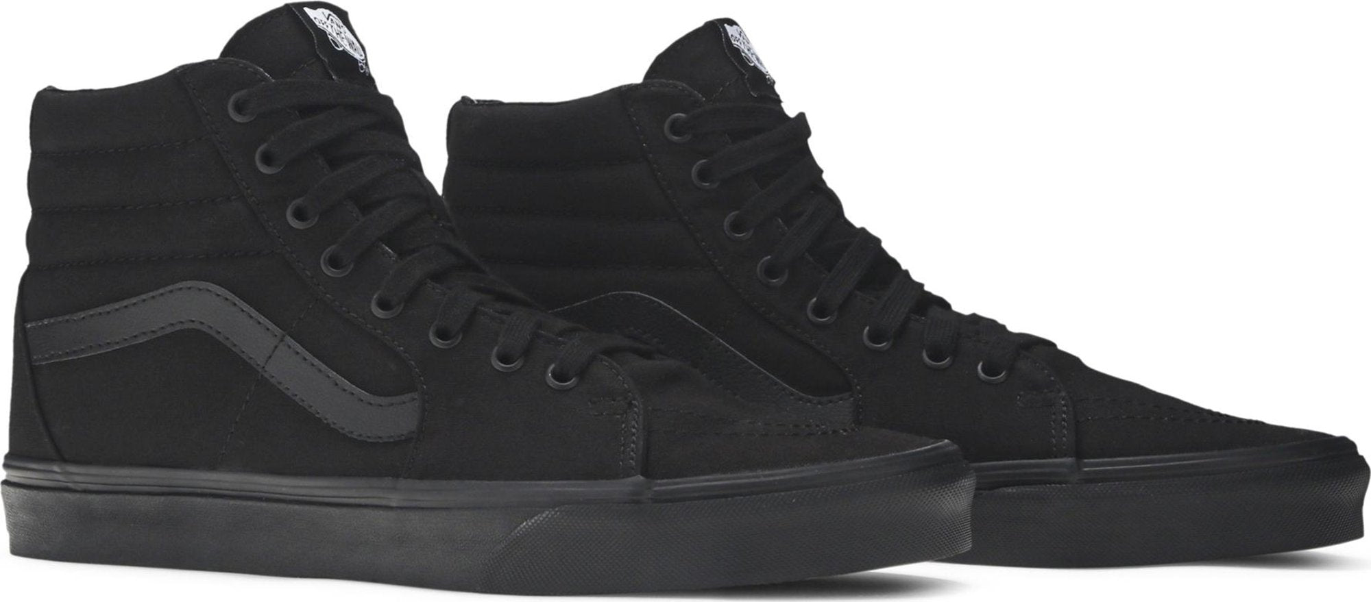 [VN000TS9BJ4] Mens Vans Sk8-Hi Canvas 'Triple Black'